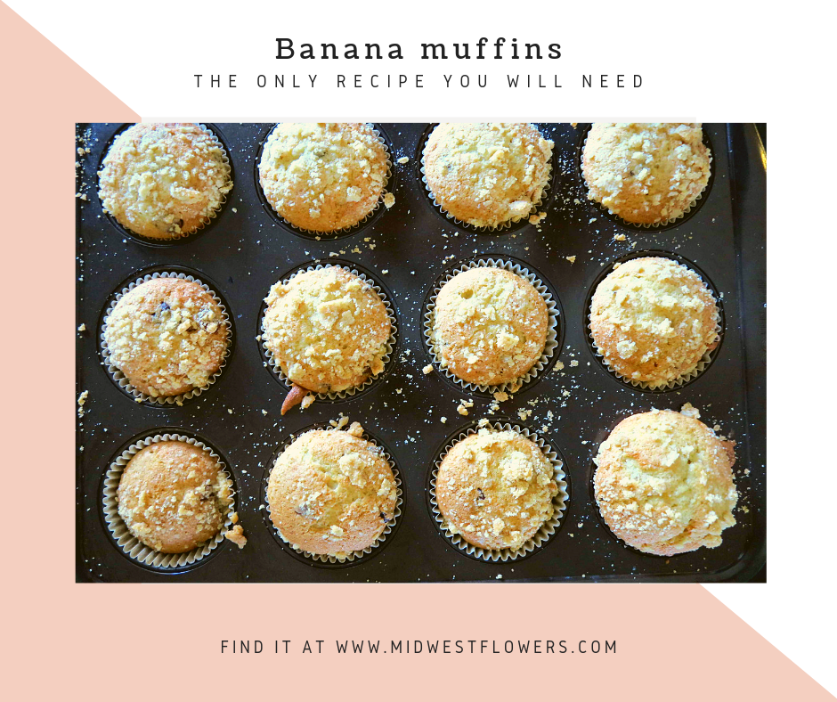 Banana bread Muffins / the only recipe you will need