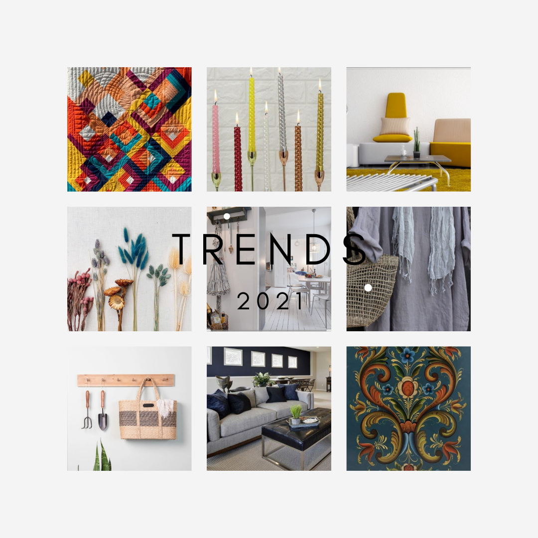 10 Trends for 2021 / my predictions / floral and home decor