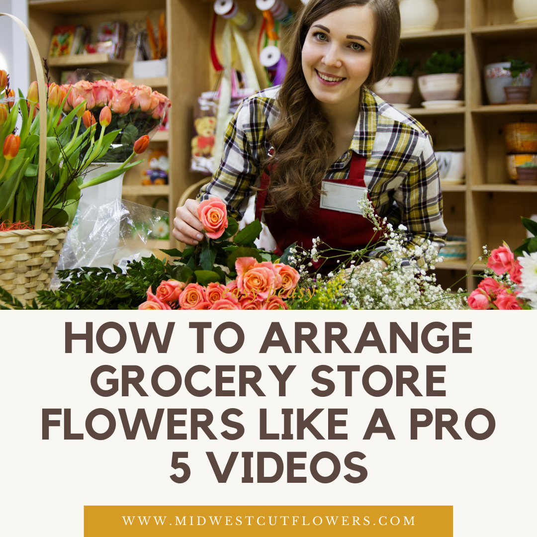 how to arrange grocery store flowers like a pr0 5 videos