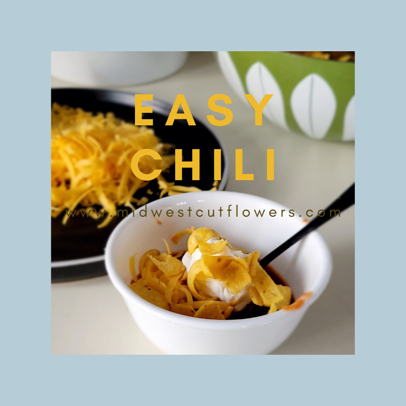 Easy chili recipe in a hurry